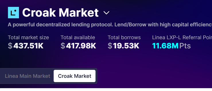 Yes, we are amazing. Croak is the first-ever meme coin to join Zerolend. 